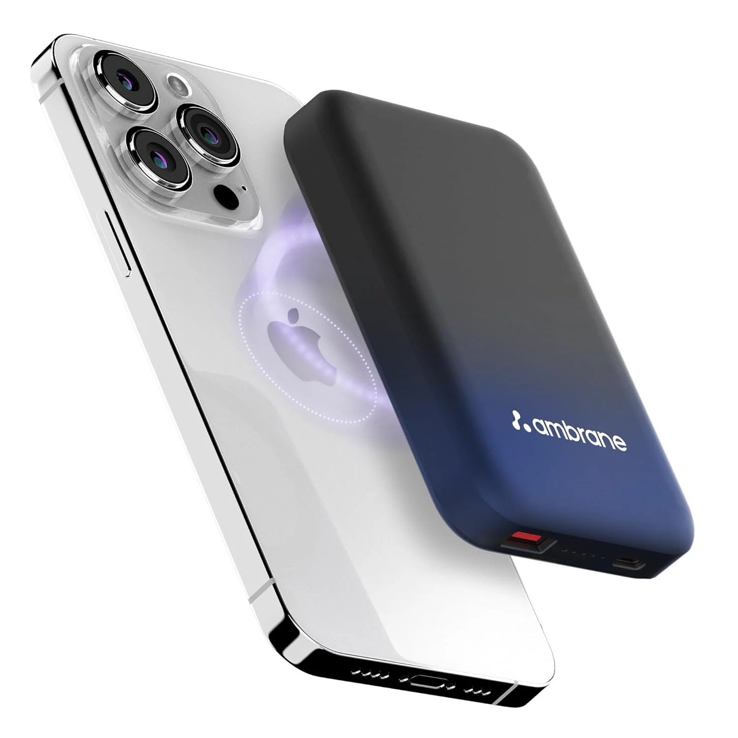 Ambrane Aerosync Snap 10,000mAh MagSafe Power Bank
