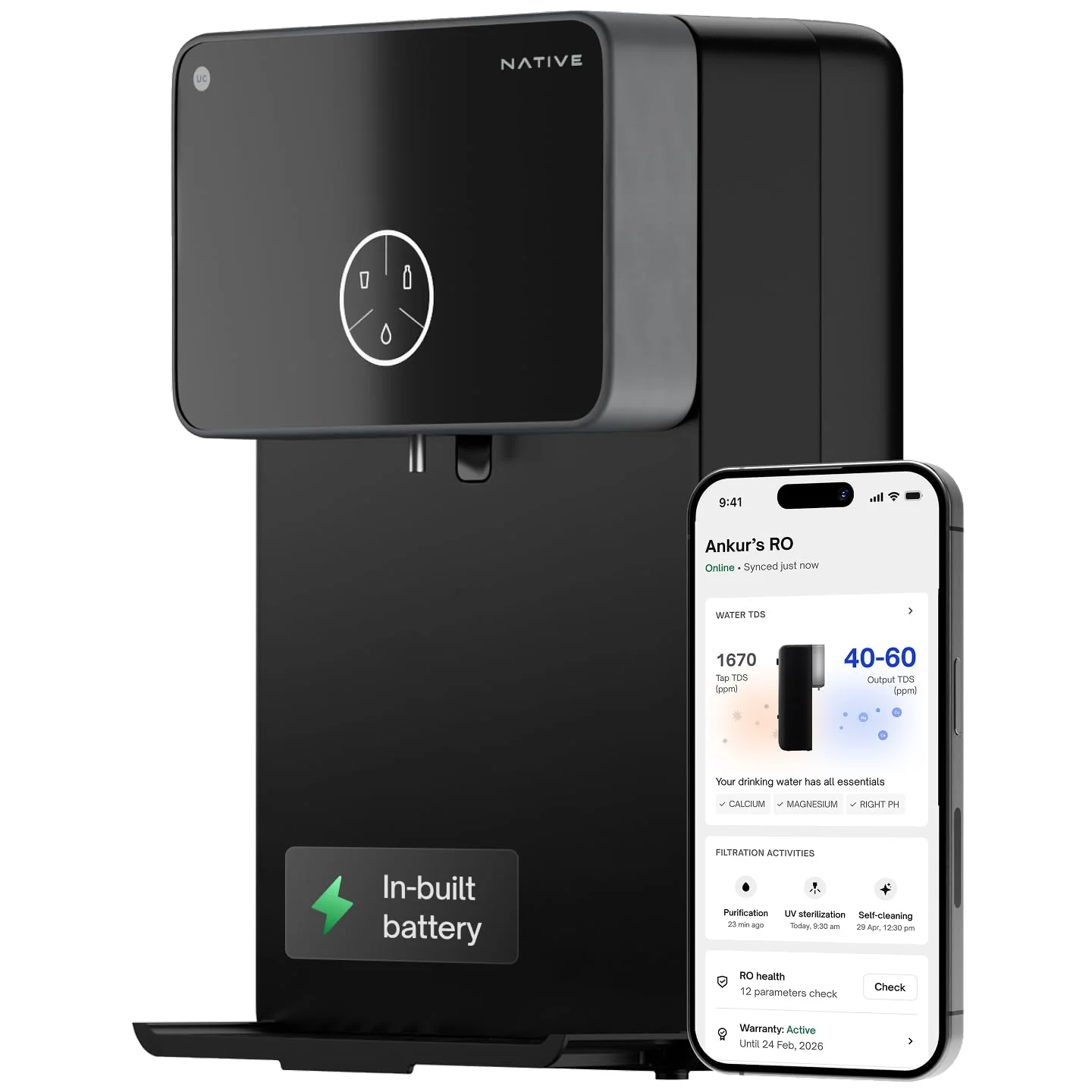 Native M2 Pro Water Purifier by Urban Company