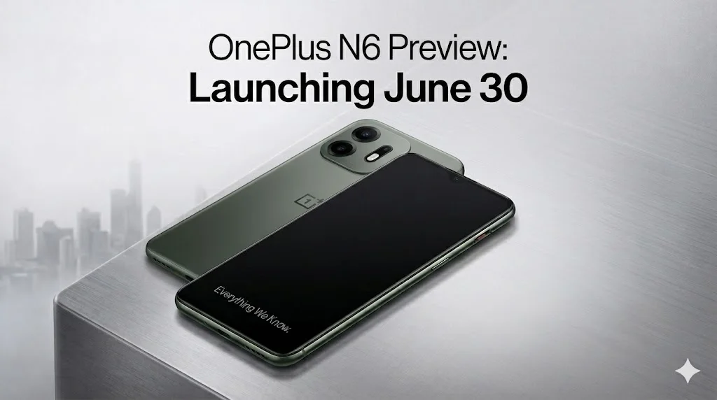 OnePlus N6 launch India June 2026 budget smartphone