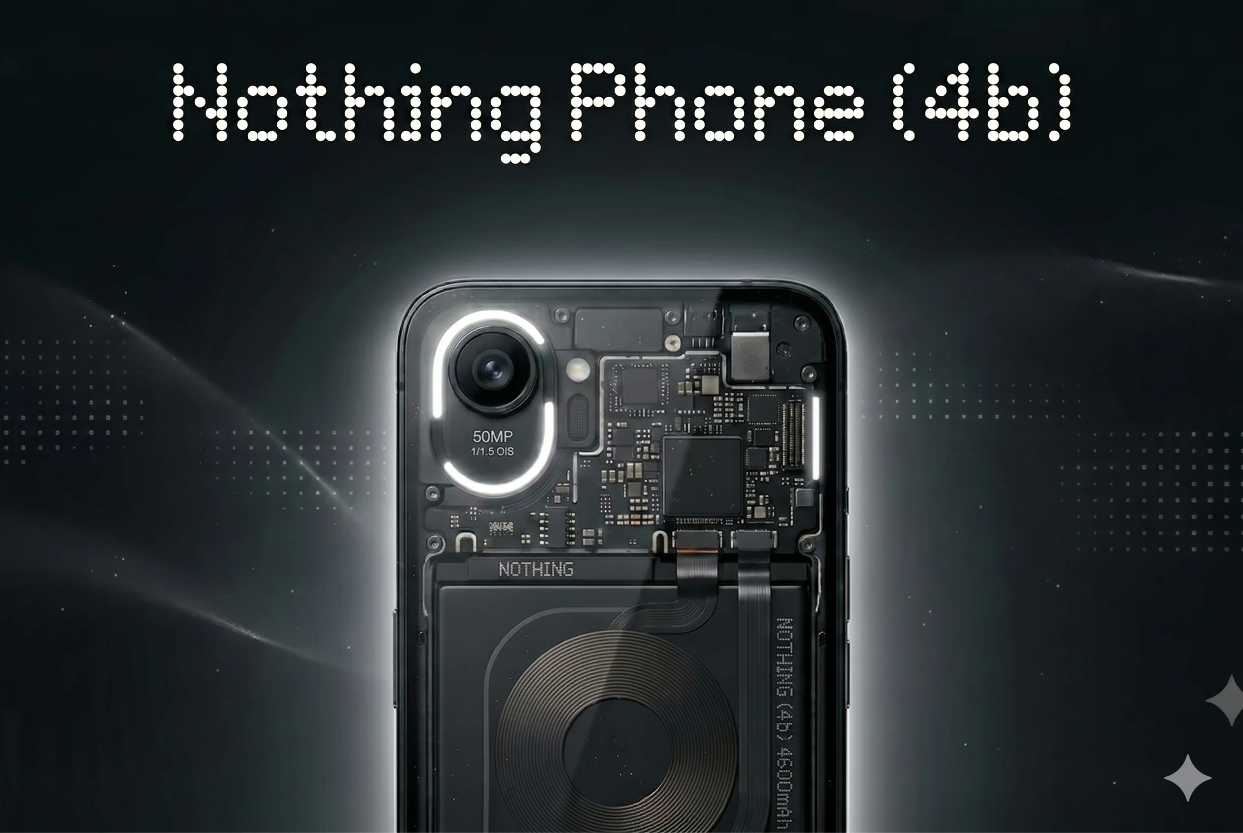 Nothing Phone 4b teaser India launch transparent design